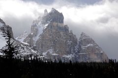 15 Cathedral Crags From Trans Canada Highway In Yoho In Winter.jpg